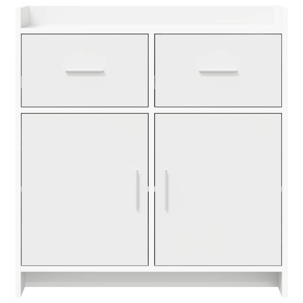 vidaXL Bufet Biały 75 x 36 x 80 cm Drewno inżynieryjne