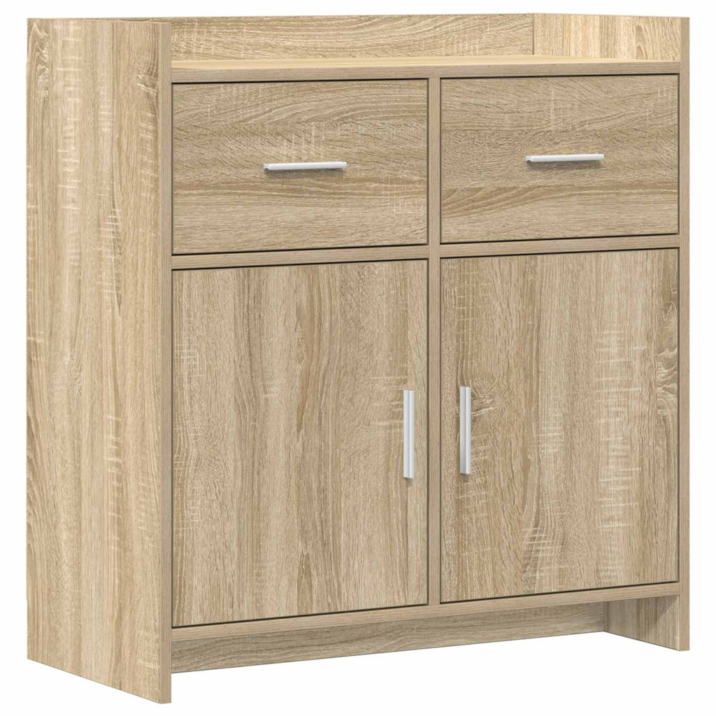 vidaXL Bufet dąb Sonoma 75 x 36 x 80 cm Drewno inżynieryjne