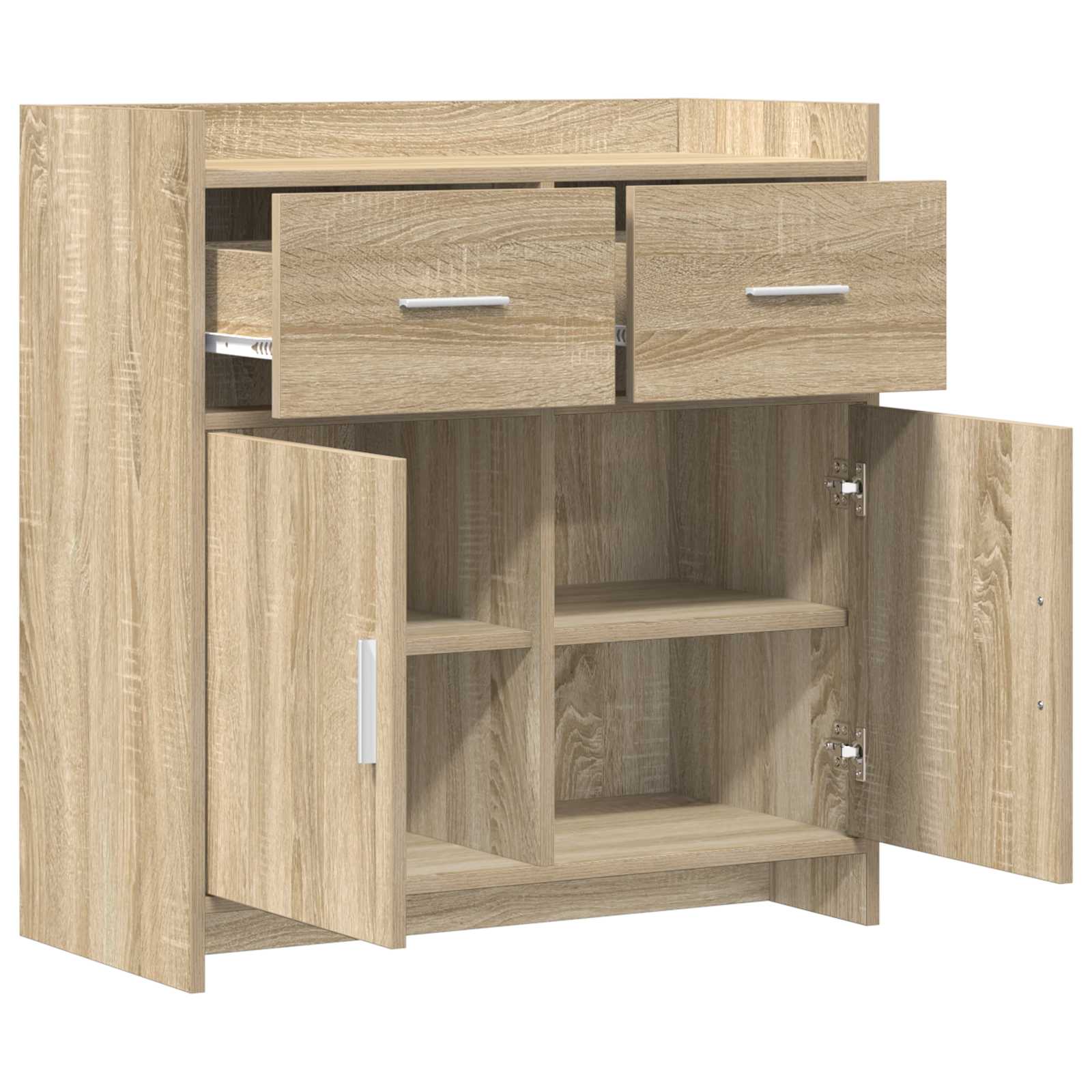 vidaXL Bufet dąb Sonoma 75 x 36 x 80 cm Drewno inżynieryjne