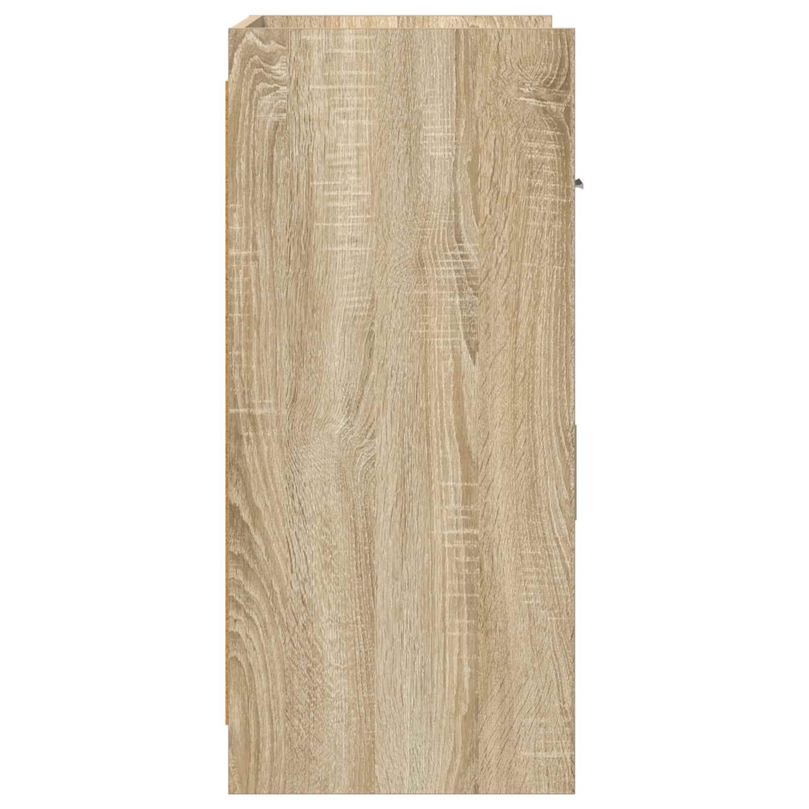 vidaXL Bufet dąb Sonoma 75 x 36 x 80 cm Drewno inżynieryjne