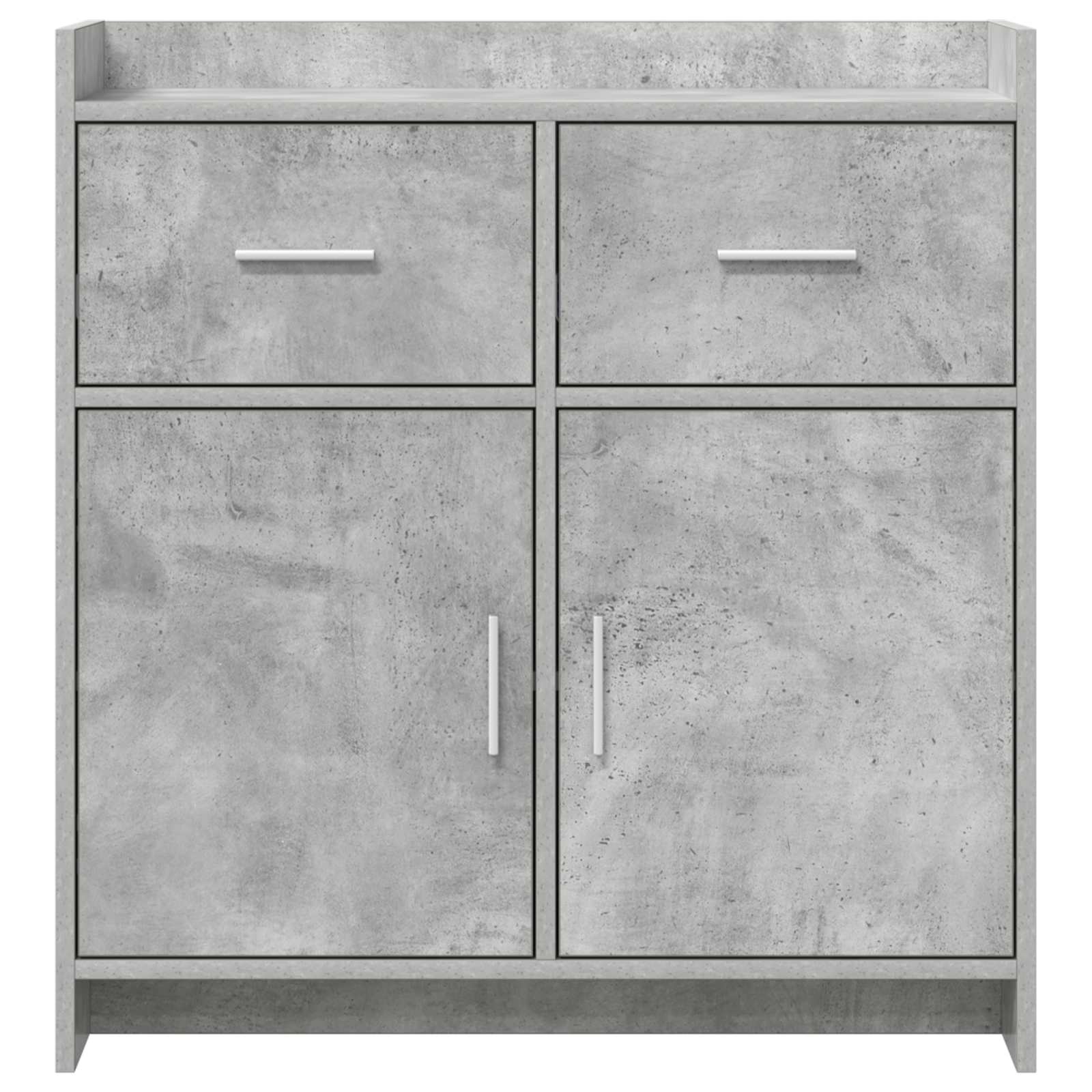 vidaXL Bufet Betonowy szary 75 x 36 x 80 cm Drewno inżynieryjne