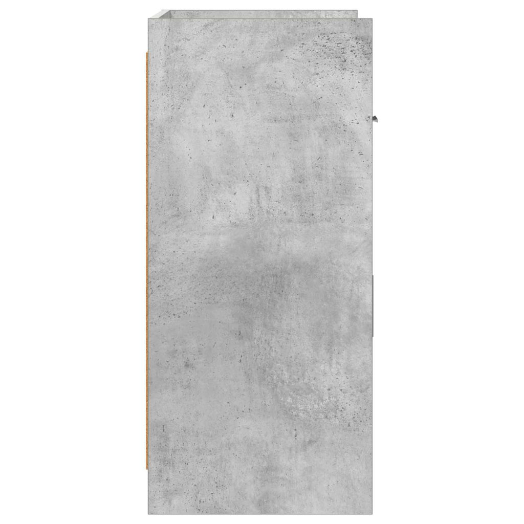vidaXL Bufet Betonowy szary 75 x 36 x 80 cm Drewno inżynieryjne