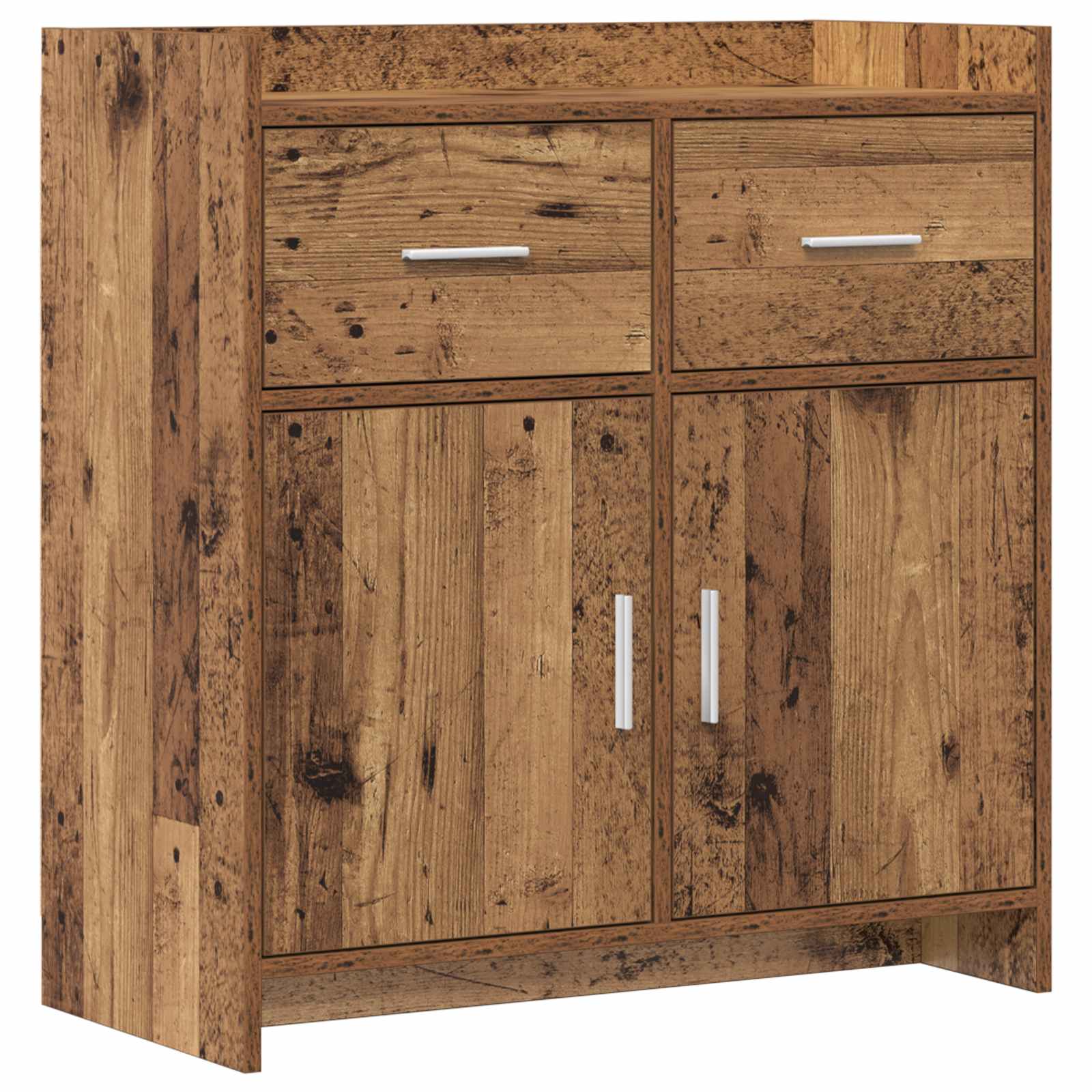 vidaXL Bufet Stare drewno 75 x 36 x 80 cm Drewno inżynieryjne