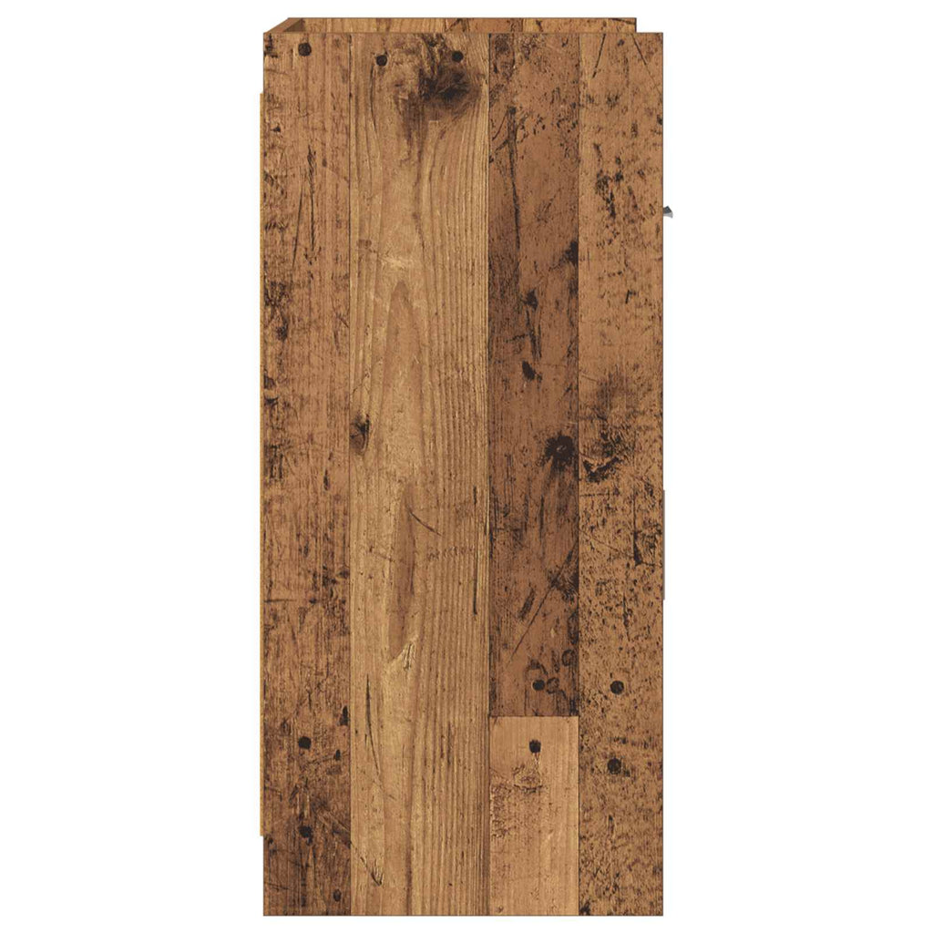 vidaXL Bufet Stare drewno 75 x 36 x 80 cm Drewno inżynieryjne