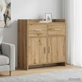 vidaXL Bufet Dąb artisan 75 x 36 x 80 cm Drewno inżynieryjne