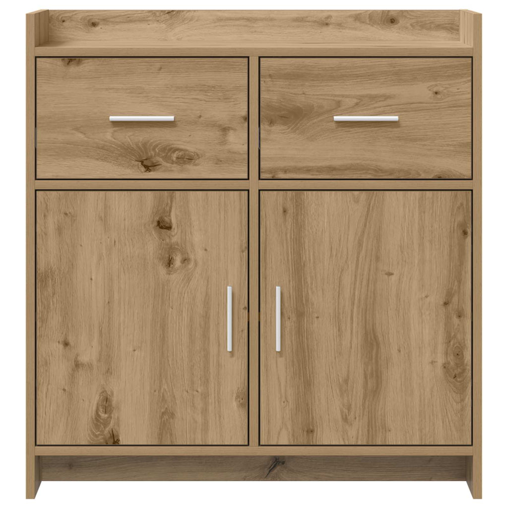 vidaXL Bufet Dąb artisan 75 x 36 x 80 cm Drewno inżynieryjne