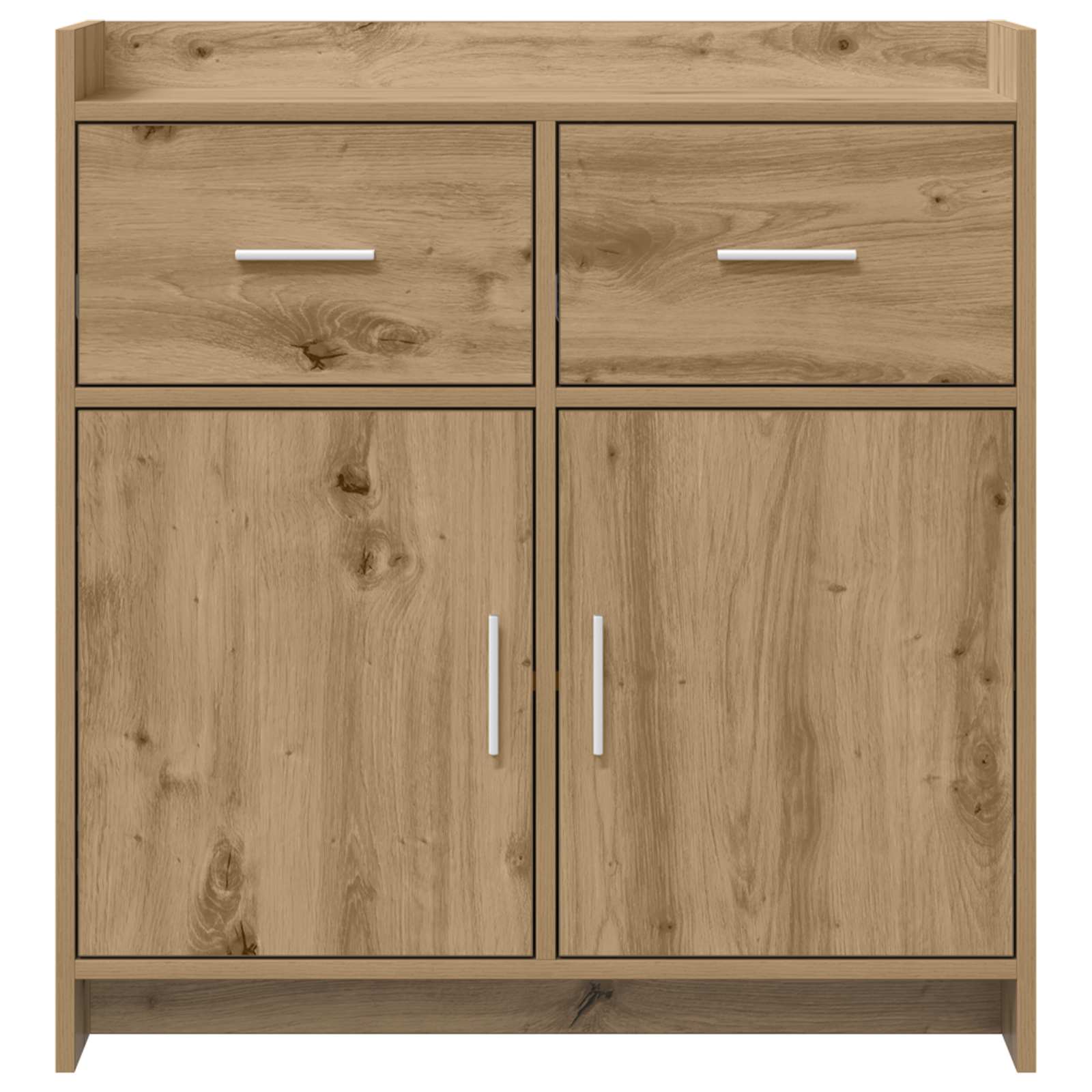 vidaXL Bufet Dąb artisan 75 x 36 x 80 cm Drewno inżynieryjne
