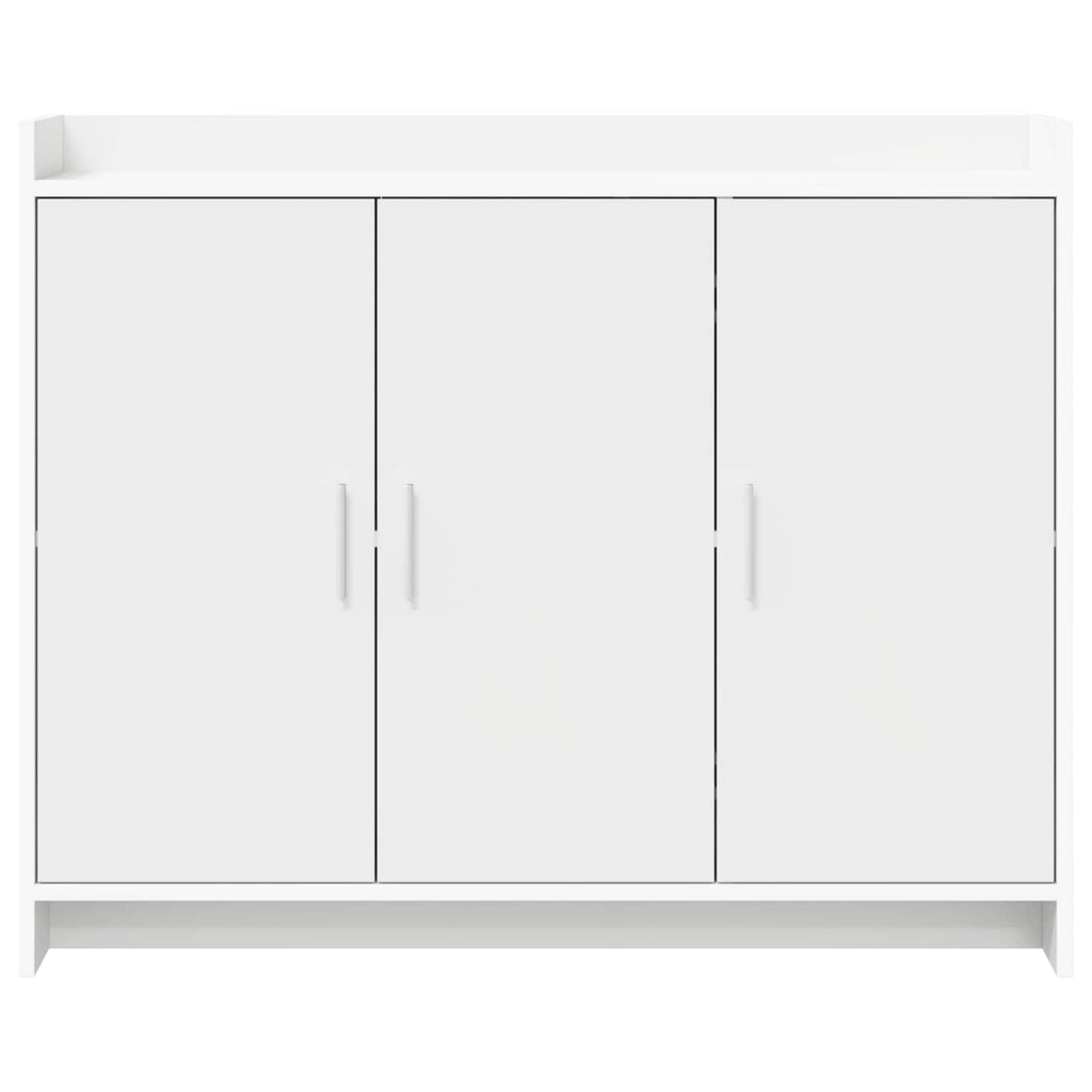 vidaXL Bufet Biały 98,5 x 33 x 80 cm Drewno inżynieryjne