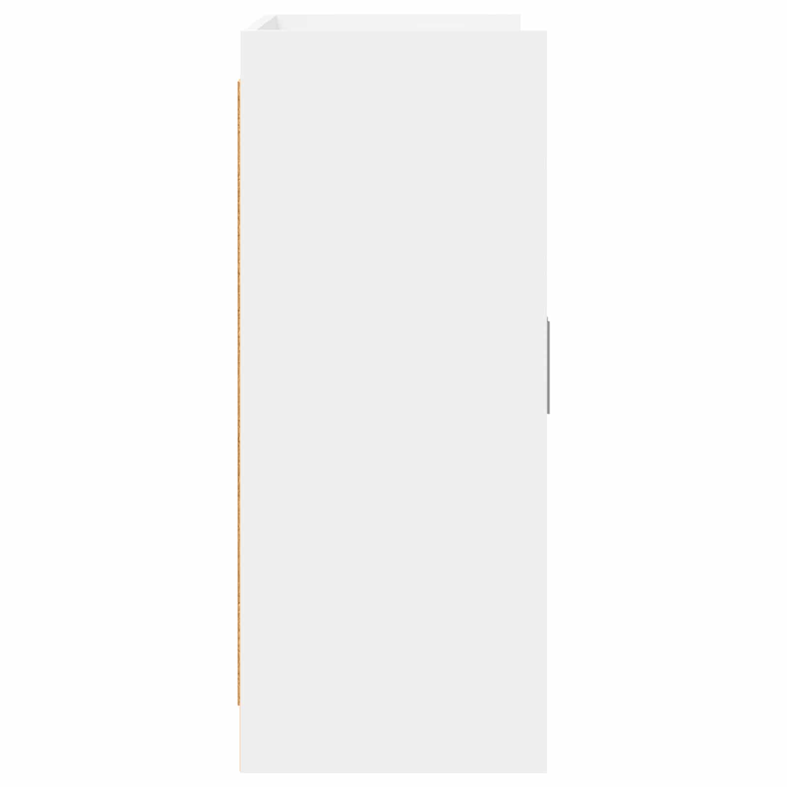 vidaXL Bufet Biały 98,5 x 33 x 80 cm Drewno inżynieryjne