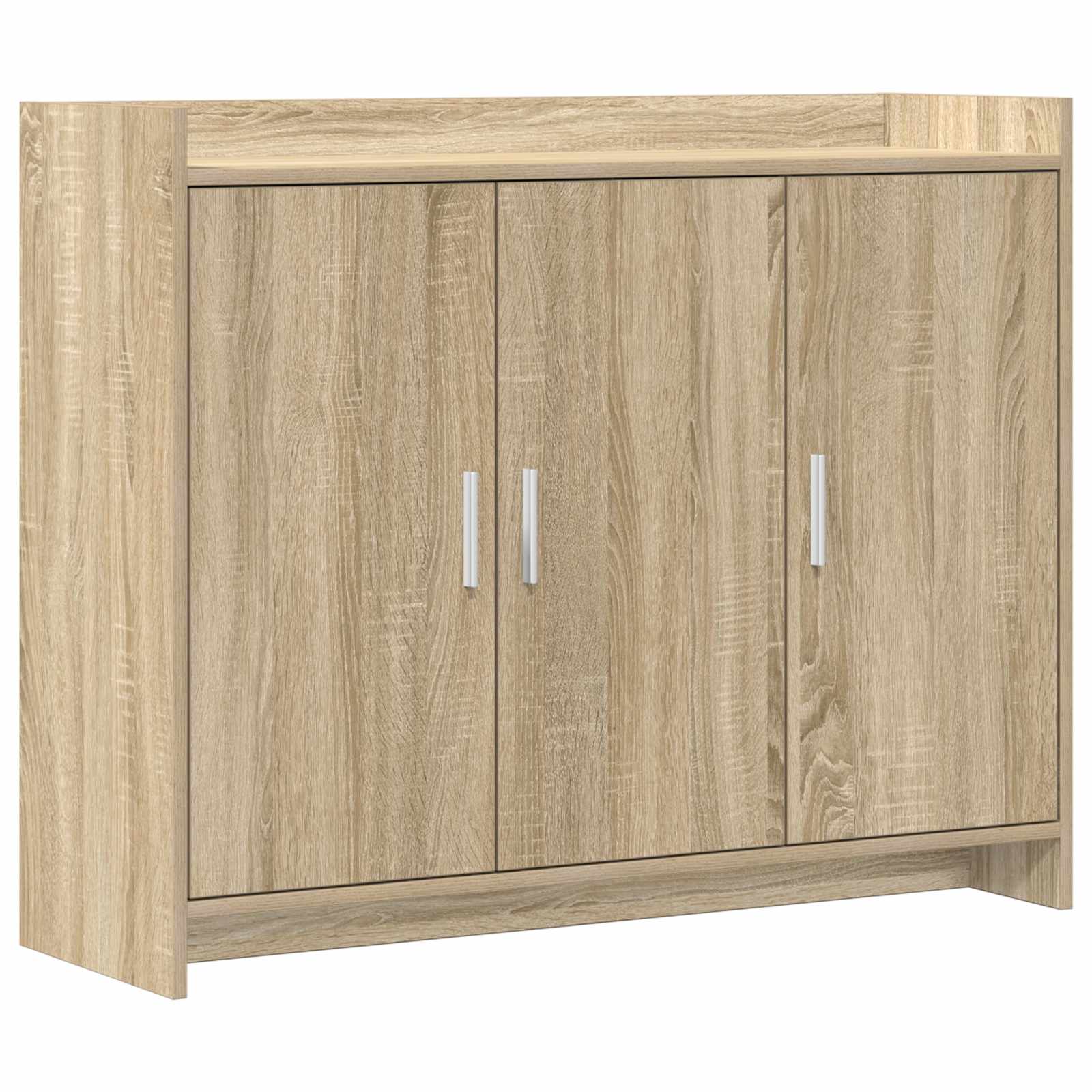vidaXL Bufet dąb Sonoma 98,5 x 33 x 80 cm Drewno inżynieryjne
