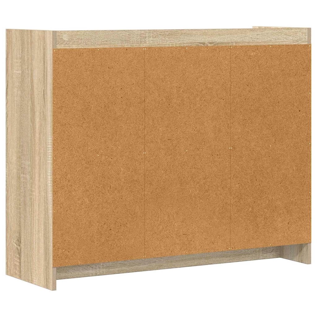 vidaXL Bufet dąb Sonoma 98,5 x 33 x 80 cm Drewno inżynieryjne