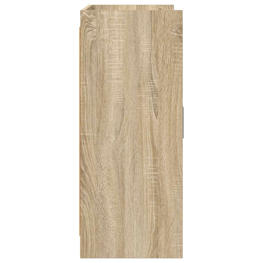 vidaXL Bufet dąb Sonoma 98,5 x 33 x 80 cm Drewno inżynieryjne