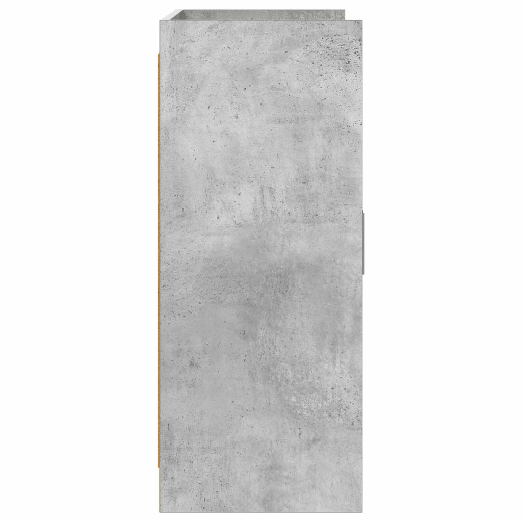 vidaXL Bufet Betonowy szary 98,5 x 33 x 80 cm Drewno inżynieryjne