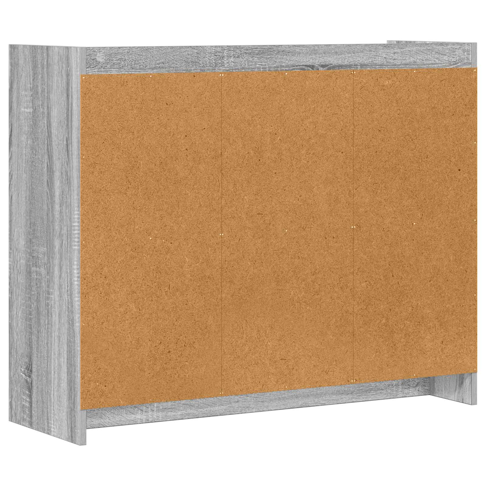 vidaXL Bufet Szary Sonoma 98,5 x 33 x 80 cm Drewno inżynieryjne