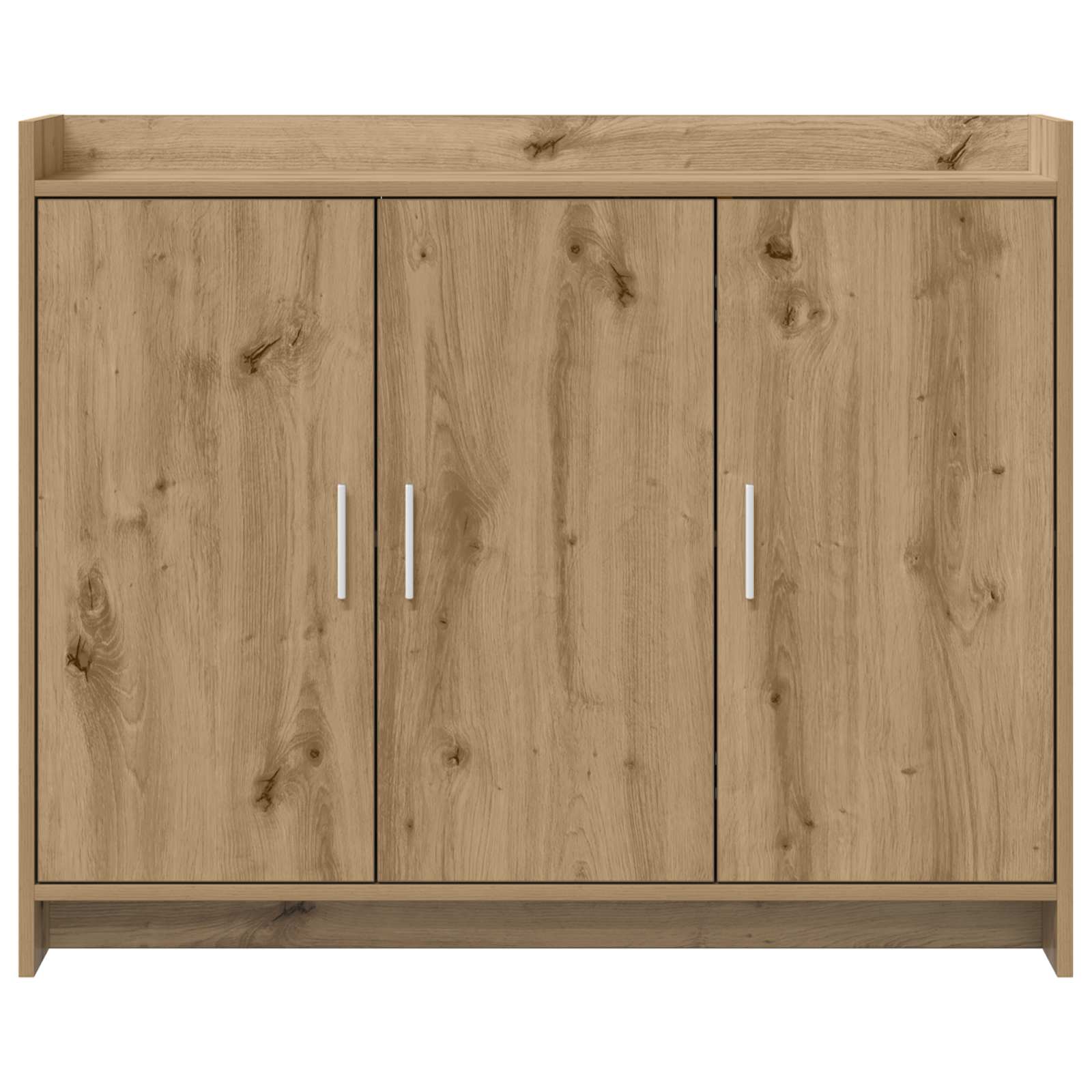 vidaXL Bufet Dąb artisan 98,5 x 33 x 80 cm Drewno inżynieryjne