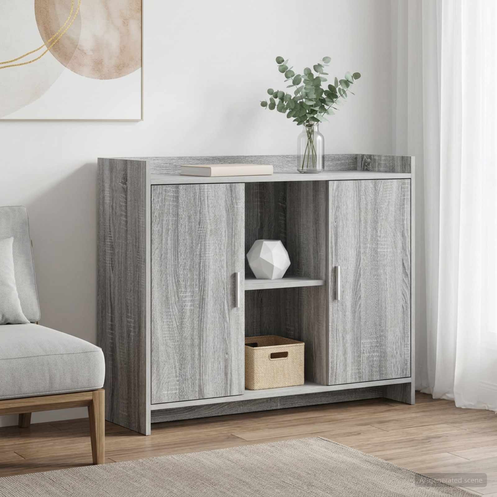 vidaXL Bufet 98,5 x 33 x 80 cm PB