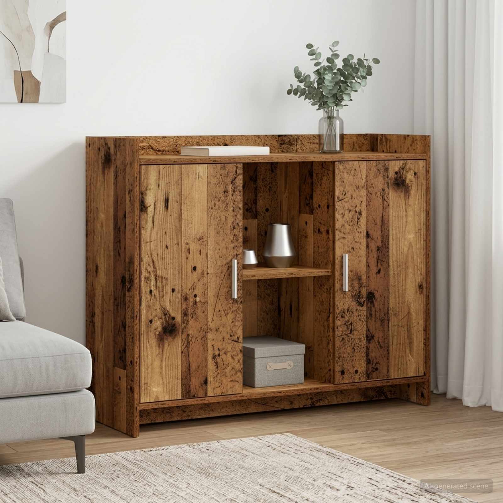 vidaXL Bufet 98,5 x 33 x 80 cm PB