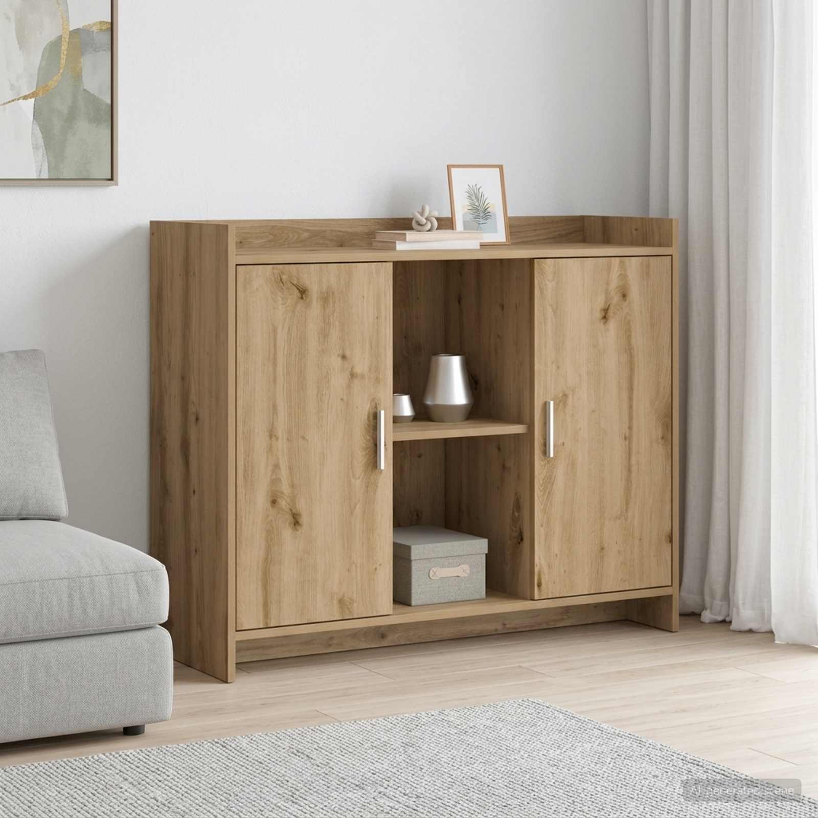 vidaXL Bufet 98,5 x 33 x 80 cm PB