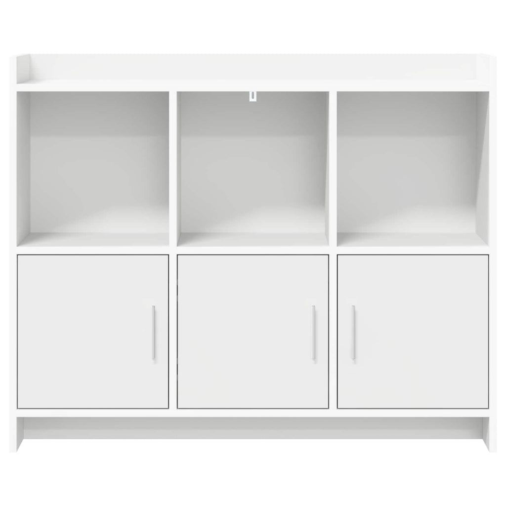 vidaXL Bufet Biały 98,5 x 33 x 80 cm Drewno inżynieryjne