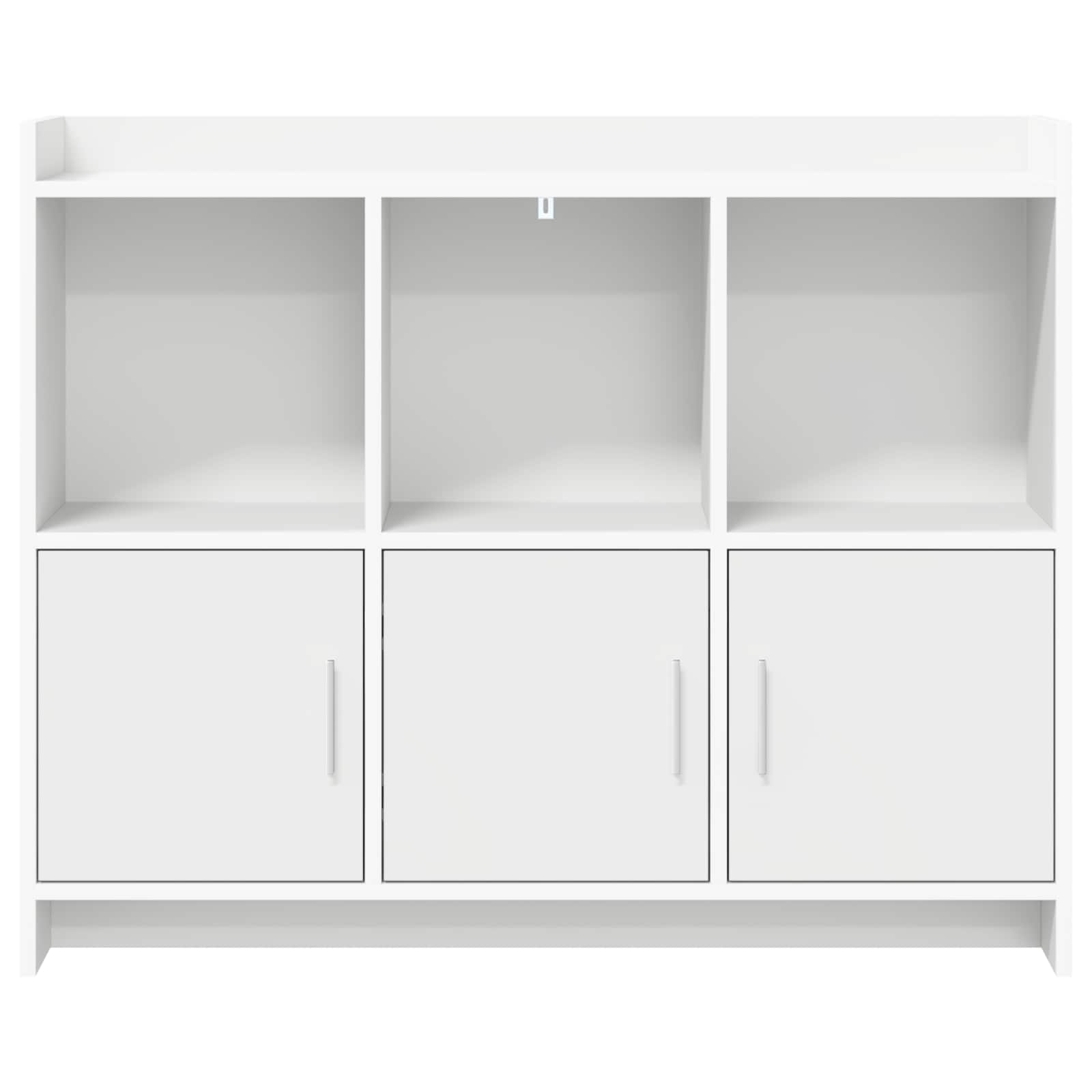 vidaXL Bufet Biały 98,5 x 33 x 80 cm Drewno inżynieryjne