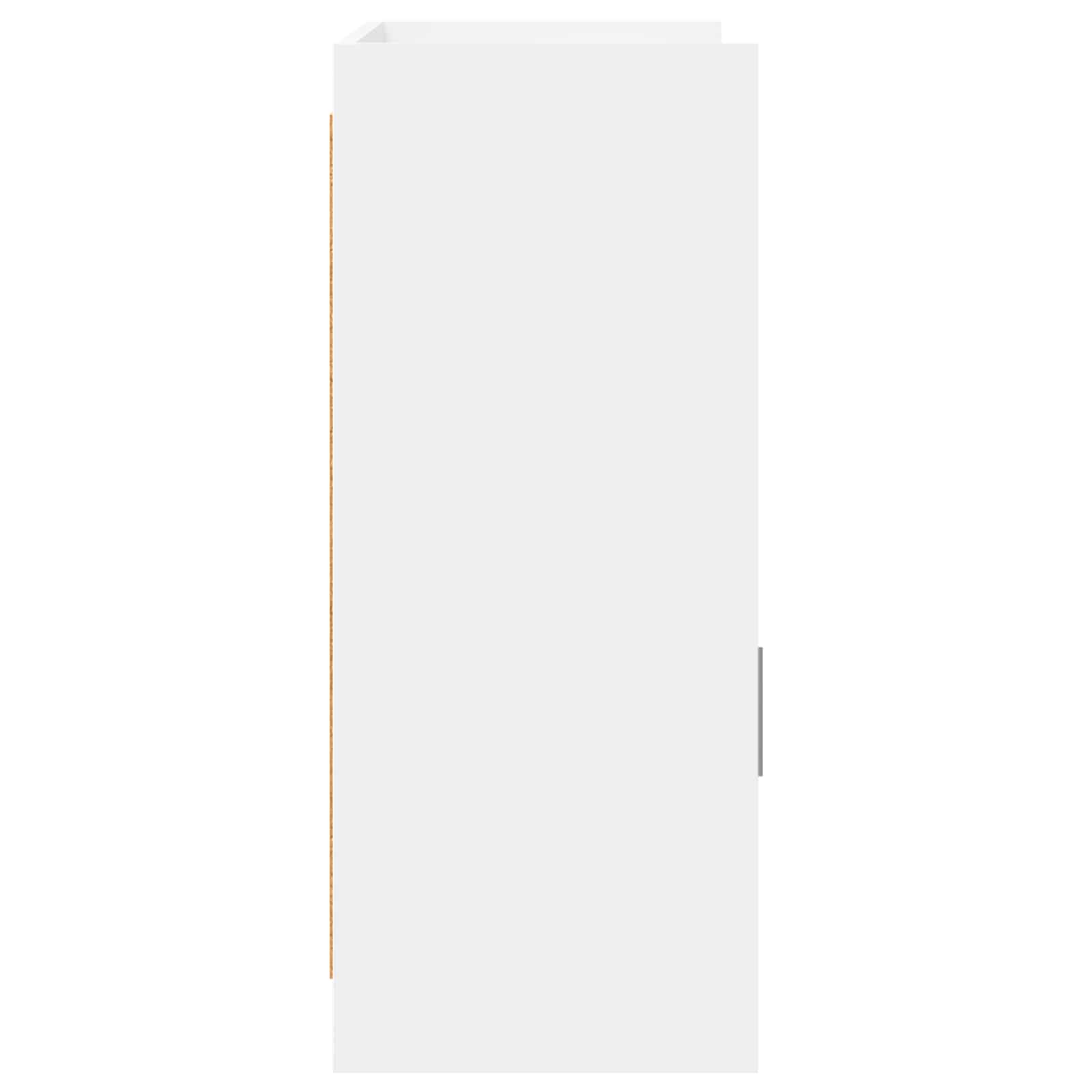 vidaXL Bufet Biały 98,5 x 33 x 80 cm Drewno inżynieryjne