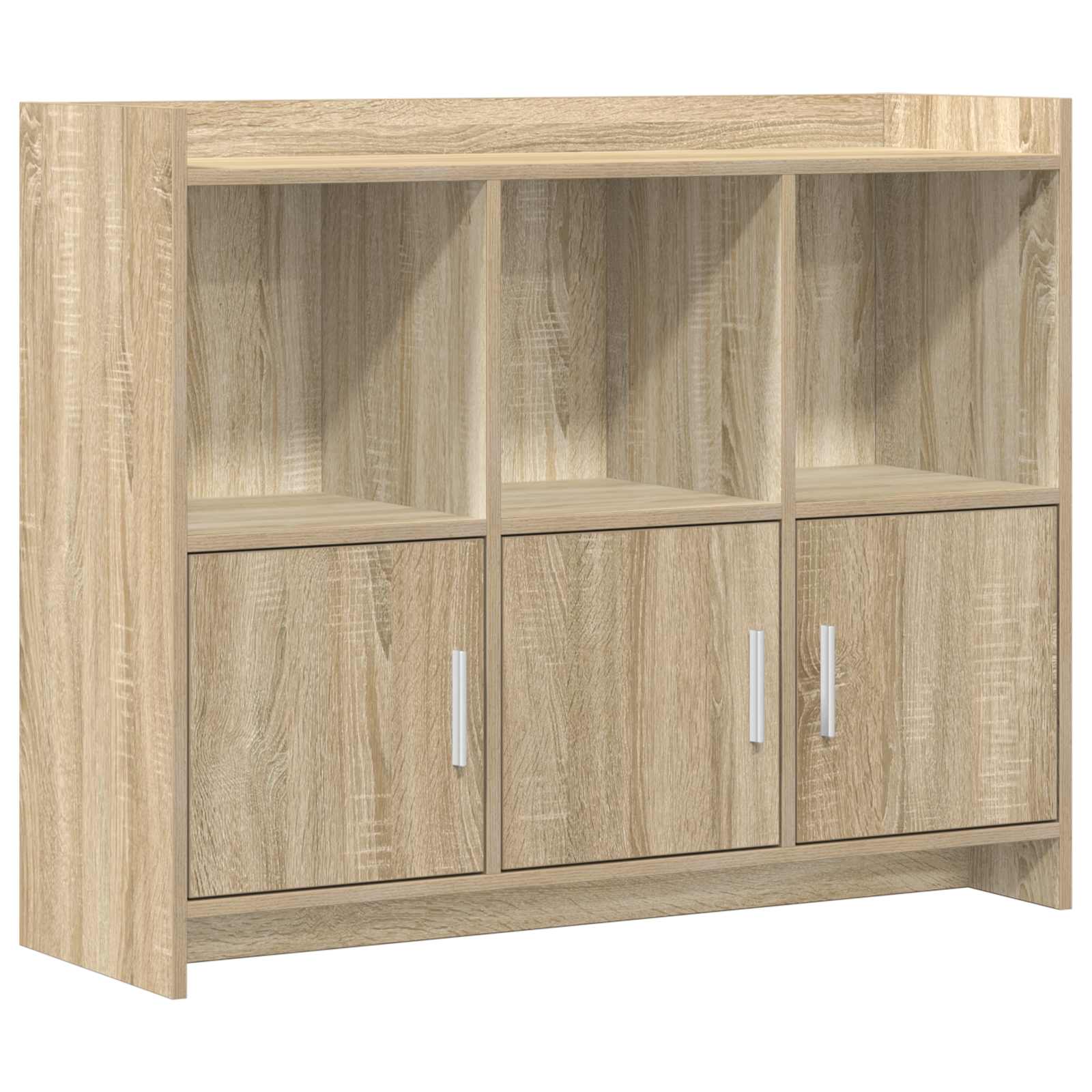 vidaXL Bufet dąb Sonoma 98,5 x 33 x 80 cm Drewno inżynieryjne