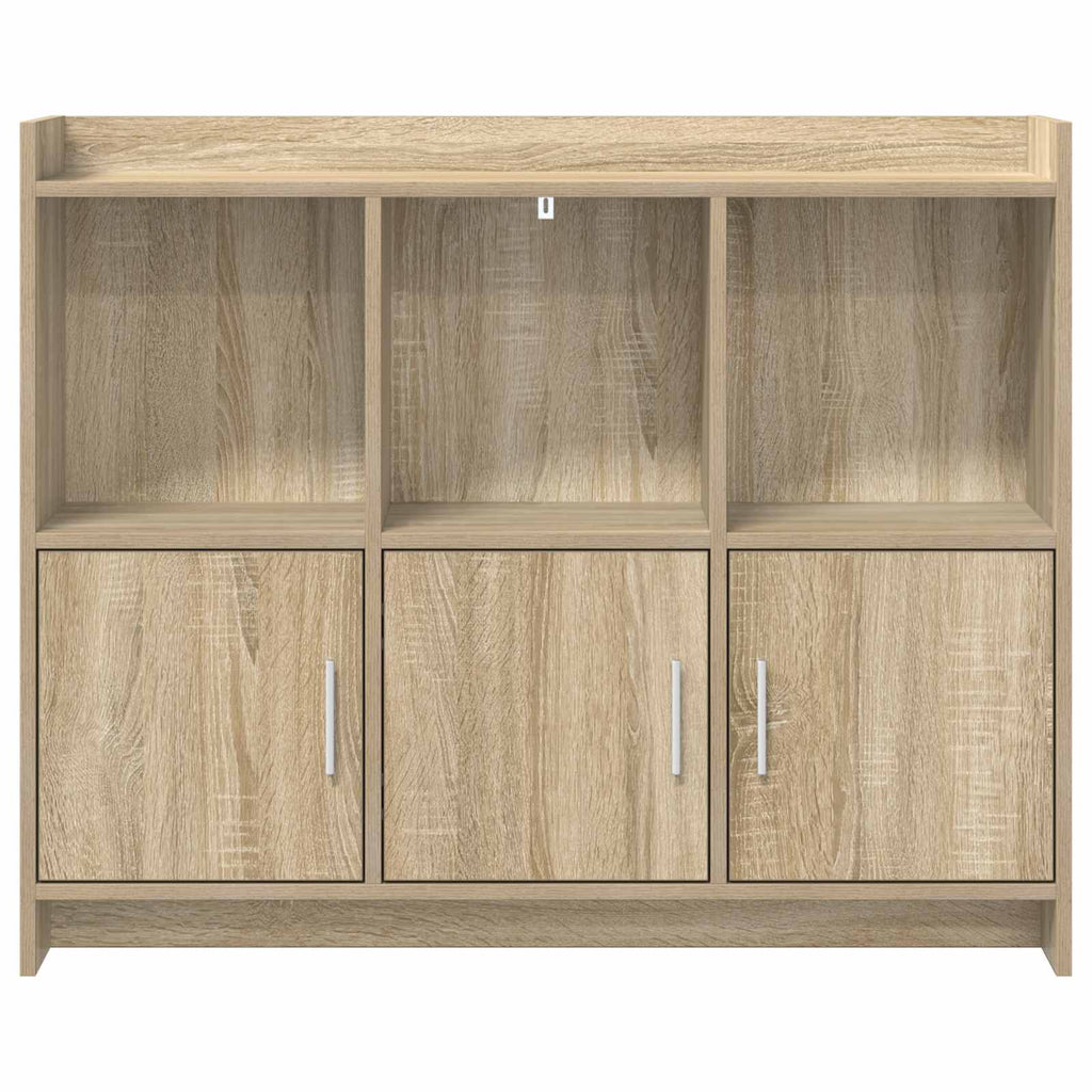 vidaXL Bufet dąb Sonoma 98,5 x 33 x 80 cm Drewno inżynieryjne