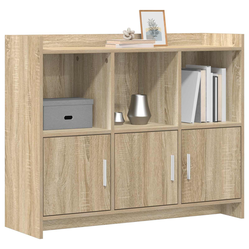 vidaXL Bufet dąb Sonoma 98,5 x 33 x 80 cm Drewno inżynieryjne