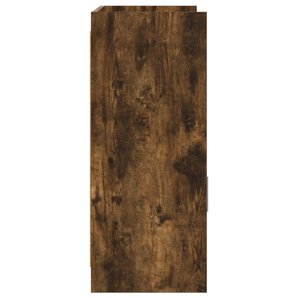vidaXL Bufet Dąb wędzony 98,5 x 33 x 80 cm Drewno inżynieryjne