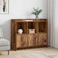 vidaXL Bufet Stare drewno 98,5 x 33 x 80 cm Drewno inżynieryjne