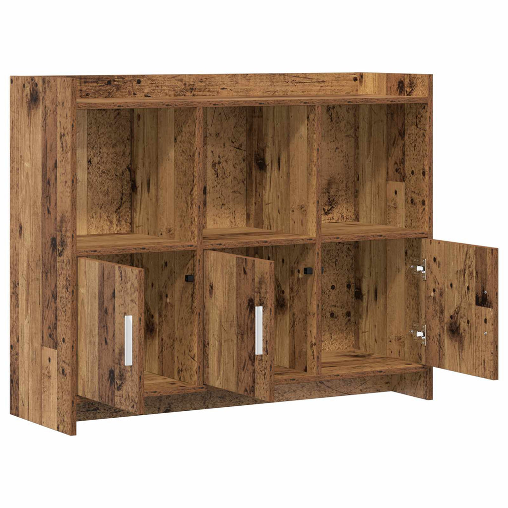 vidaXL Bufet Stare drewno 98,5 x 33 x 80 cm Drewno inżynieryjne