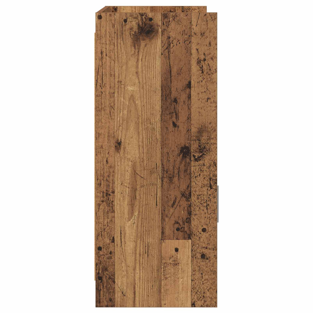 vidaXL Bufet Stare drewno 98,5 x 33 x 80 cm Drewno inżynieryjne