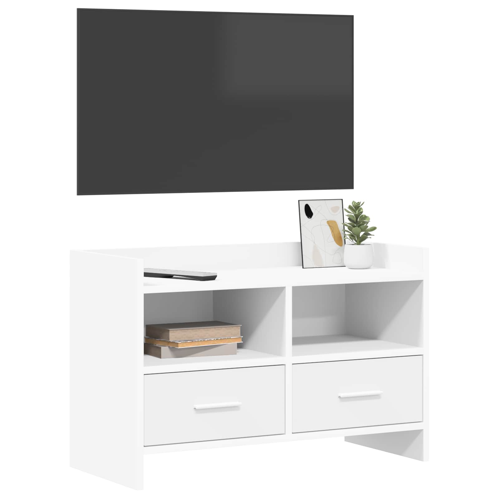 vidaXL Szafka pod telewizor 71,5 x 33 x 47 cm Biały