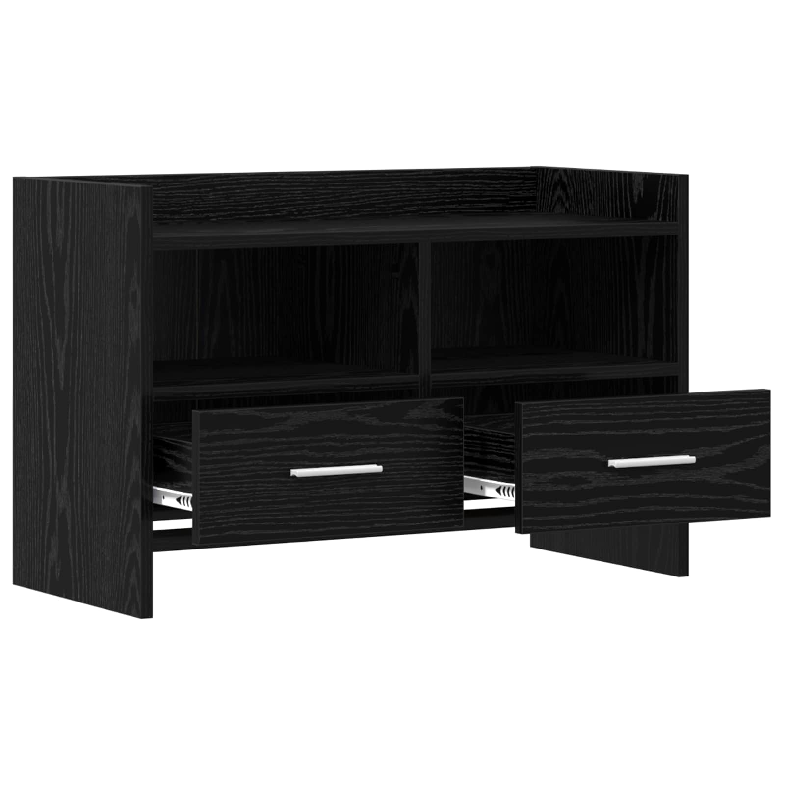 vidaXL Szafka pod telewizor 71,5 x 33 x 47 cm Czarny dąb