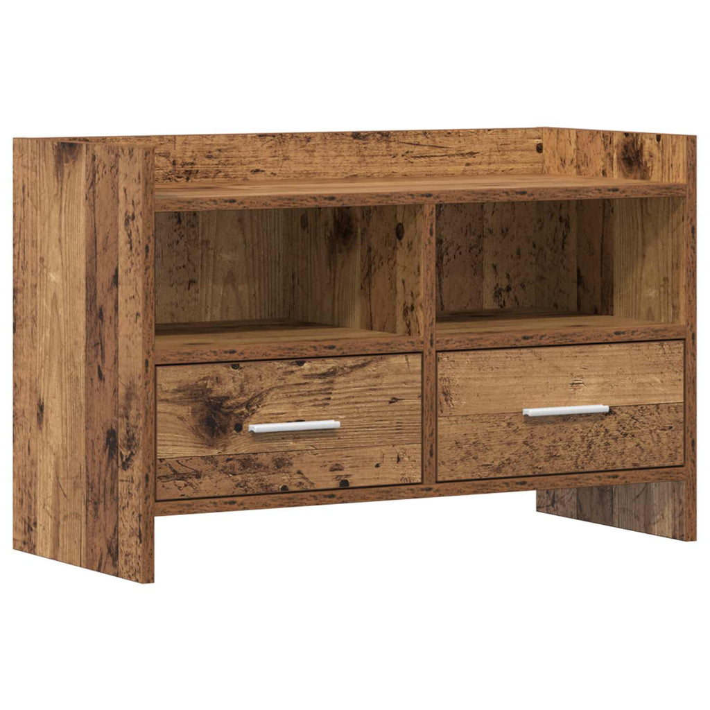 vidaXL Szafka pod telewizor 71,5 x 33 x 47 cm Stare drewno