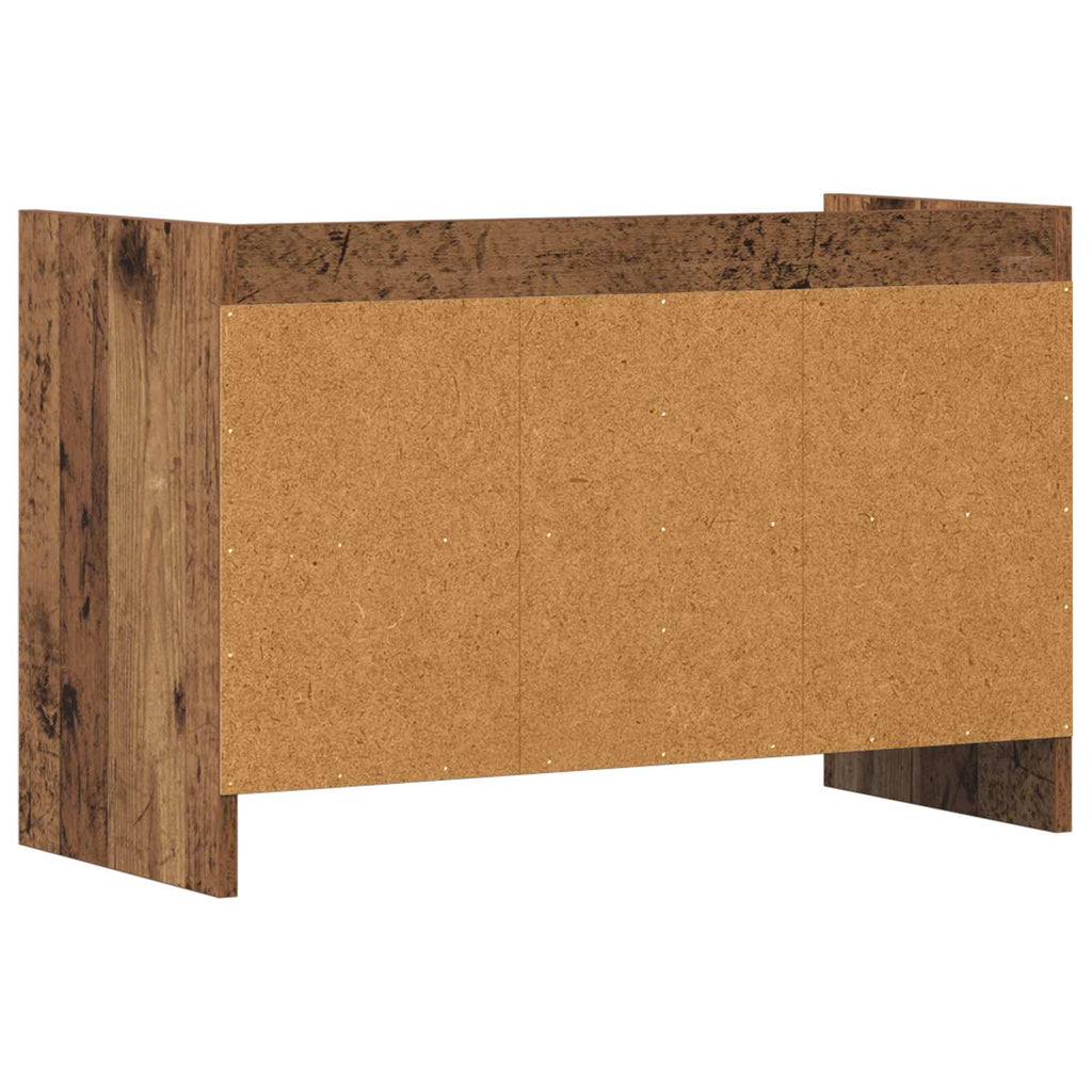 vidaXL Szafka pod telewizor 71,5 x 33 x 47 cm Stare drewno