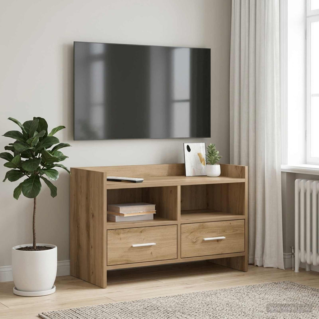 vidaXL Szafka pod telewizor 71,5 x 33 x 47 cm Dąb artisan