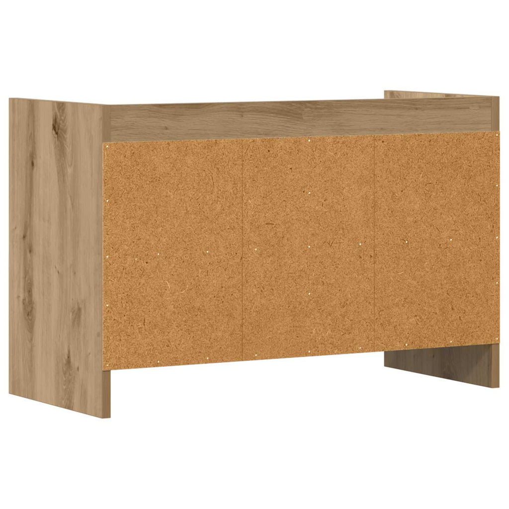 vidaXL Szafka pod telewizor 71,5 x 33 x 47 cm Dąb artisan
