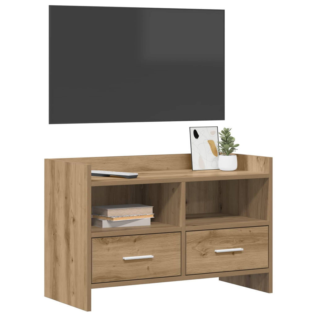 vidaXL Szafka pod telewizor 71,5 x 33 x 47 cm Dąb artisan