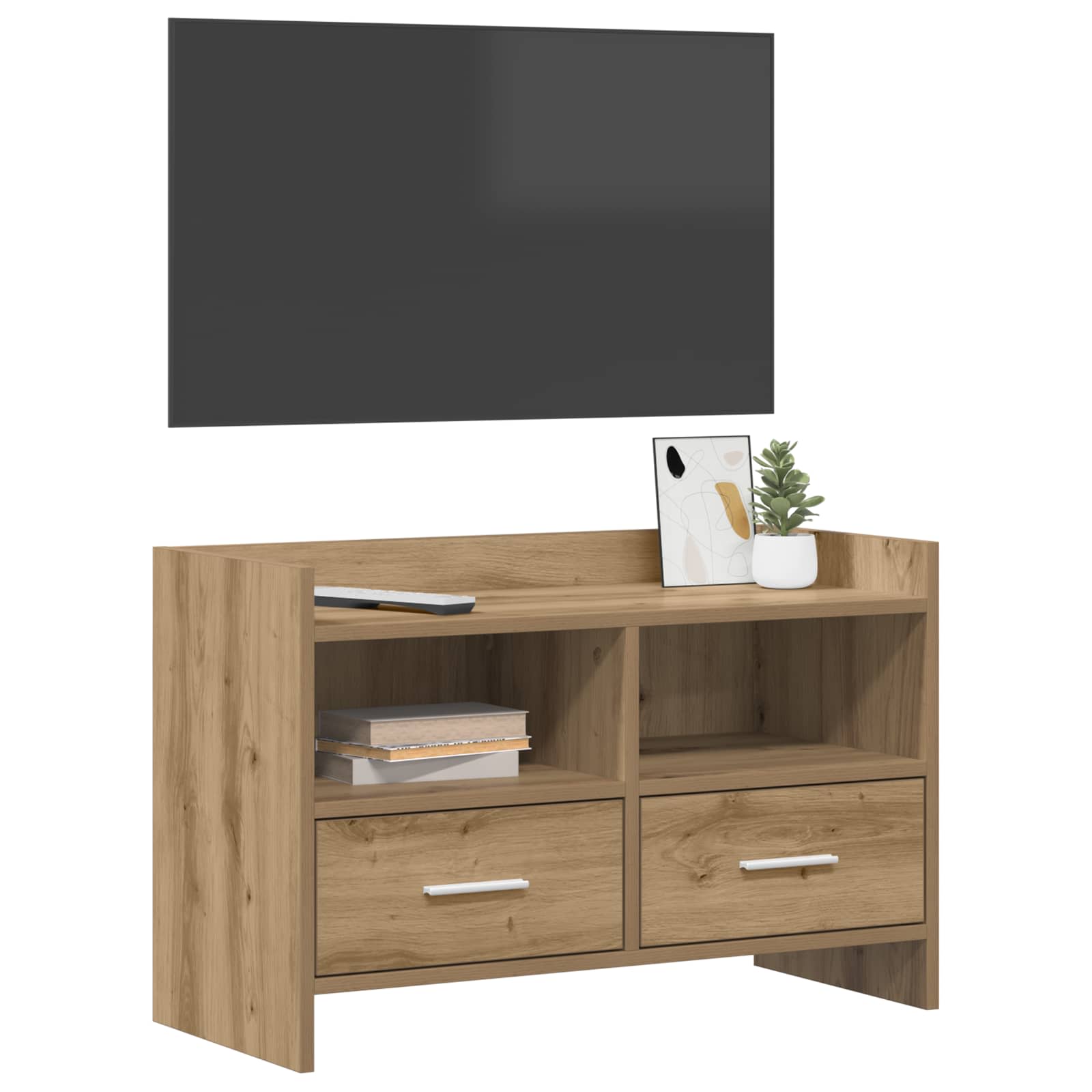 vidaXL Szafka pod telewizor 71,5 x 33 x 47 cm Dąb artisan