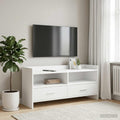 vidaXL Szafka pod telewizor 100 x 33 x 47 cm Biały Drewno inżynieryjne