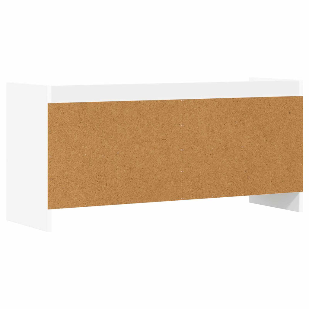 vidaXL Szafka pod telewizor 100 x 33 x 47 cm Biały Drewno inżynieryjne