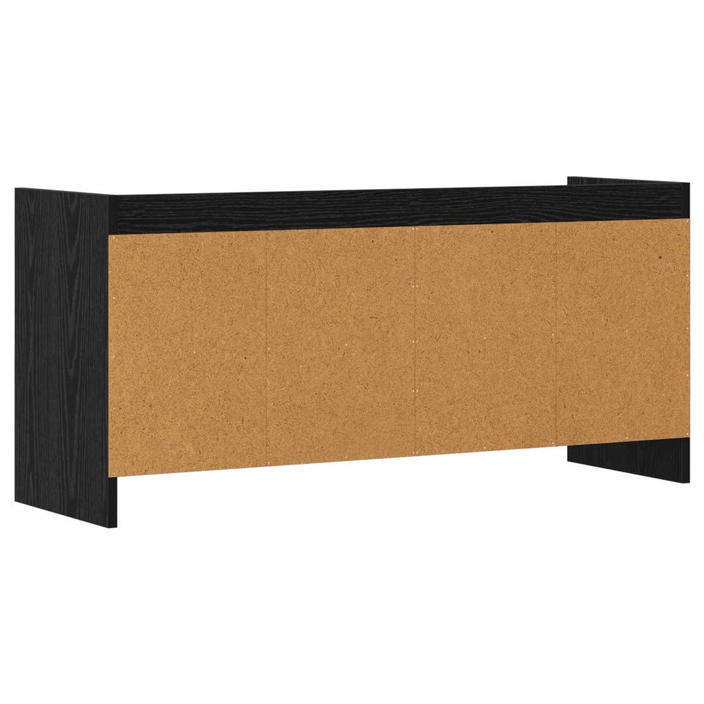 vidaXL Szafka pod telewizor 100 x 33 x 47 cm Czarny dąb