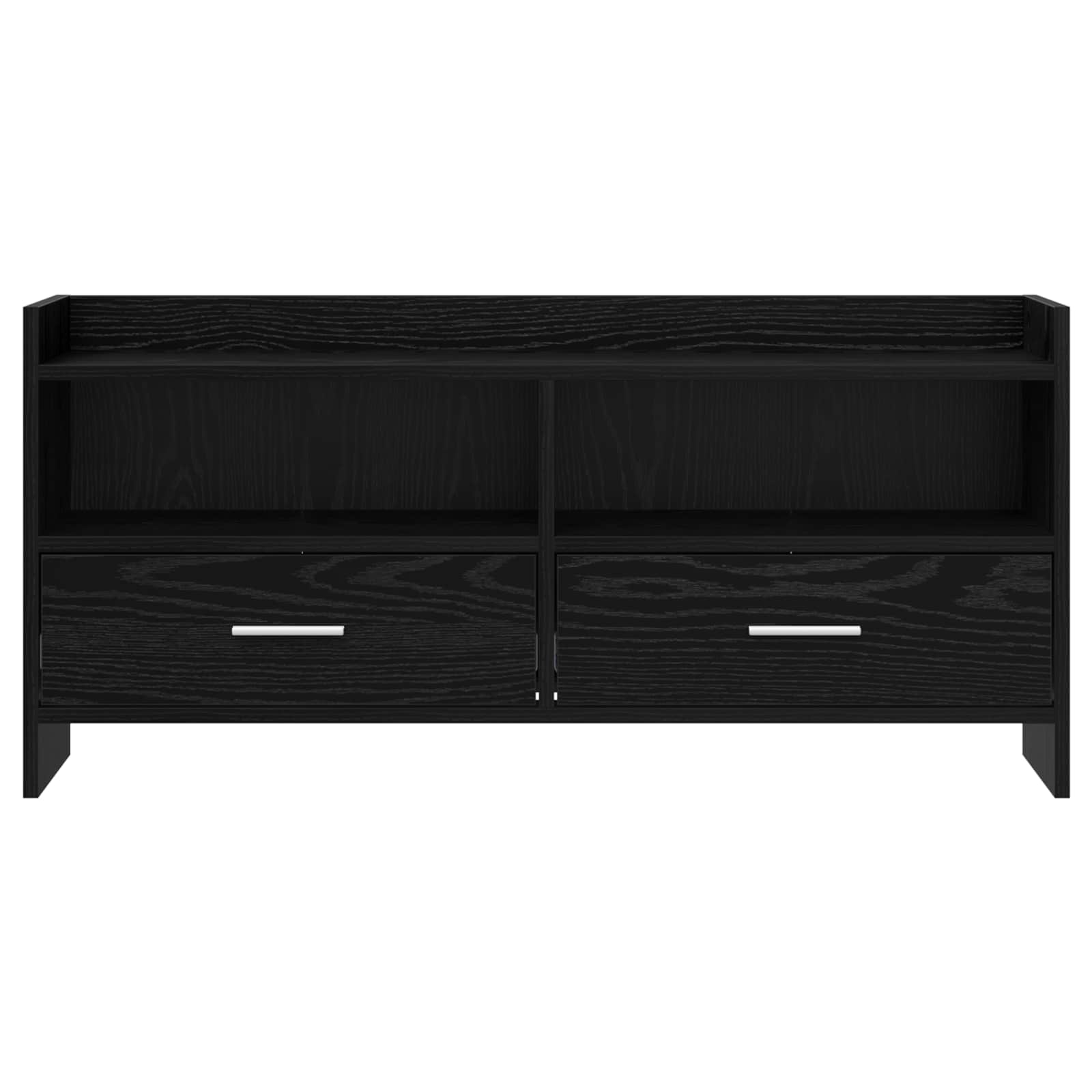 vidaXL Szafka pod telewizor 100 x 33 x 47 cm Czarny dąb