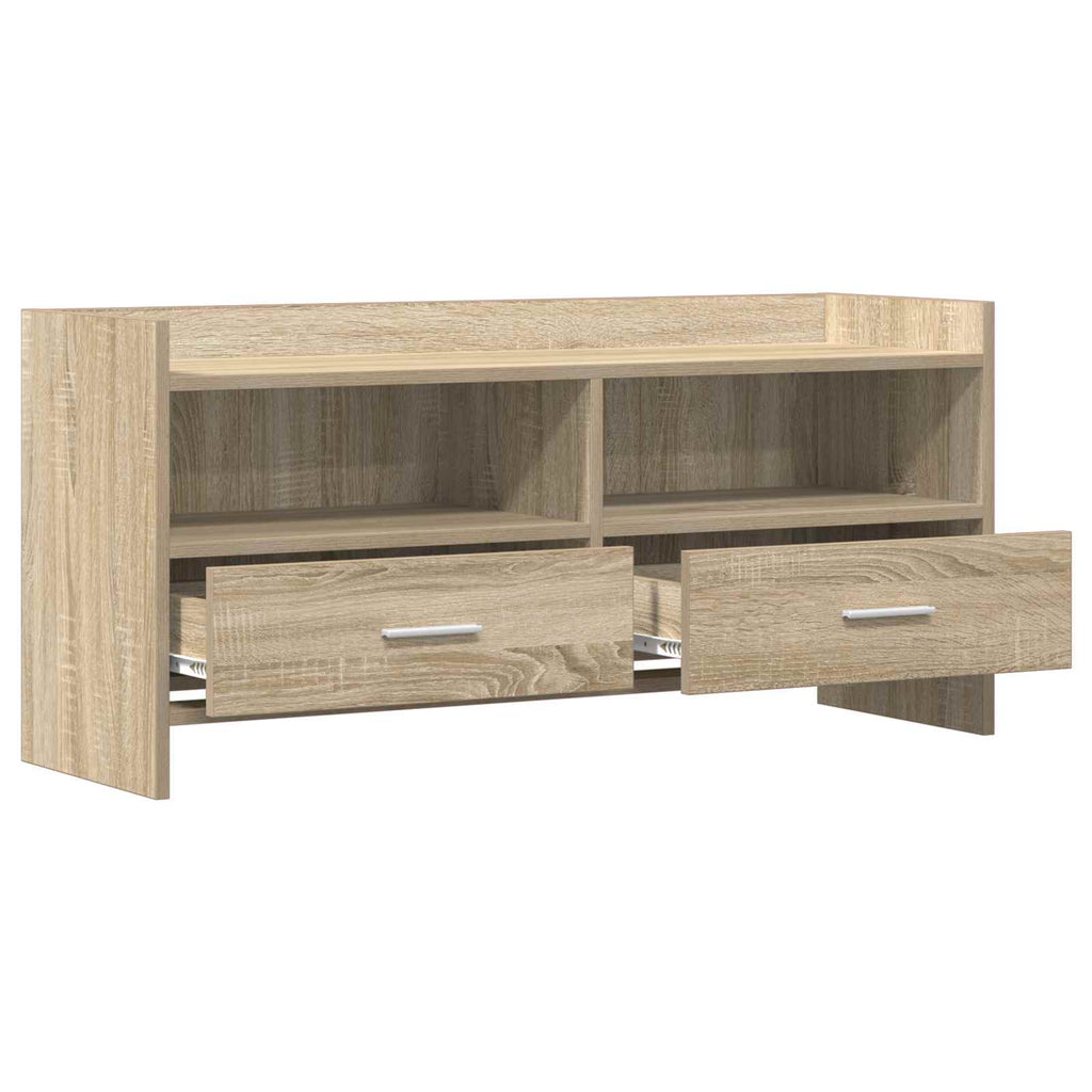 vidaXL Szafka pod telewizor 100 x 33 x 47 cm dąb Sonoma