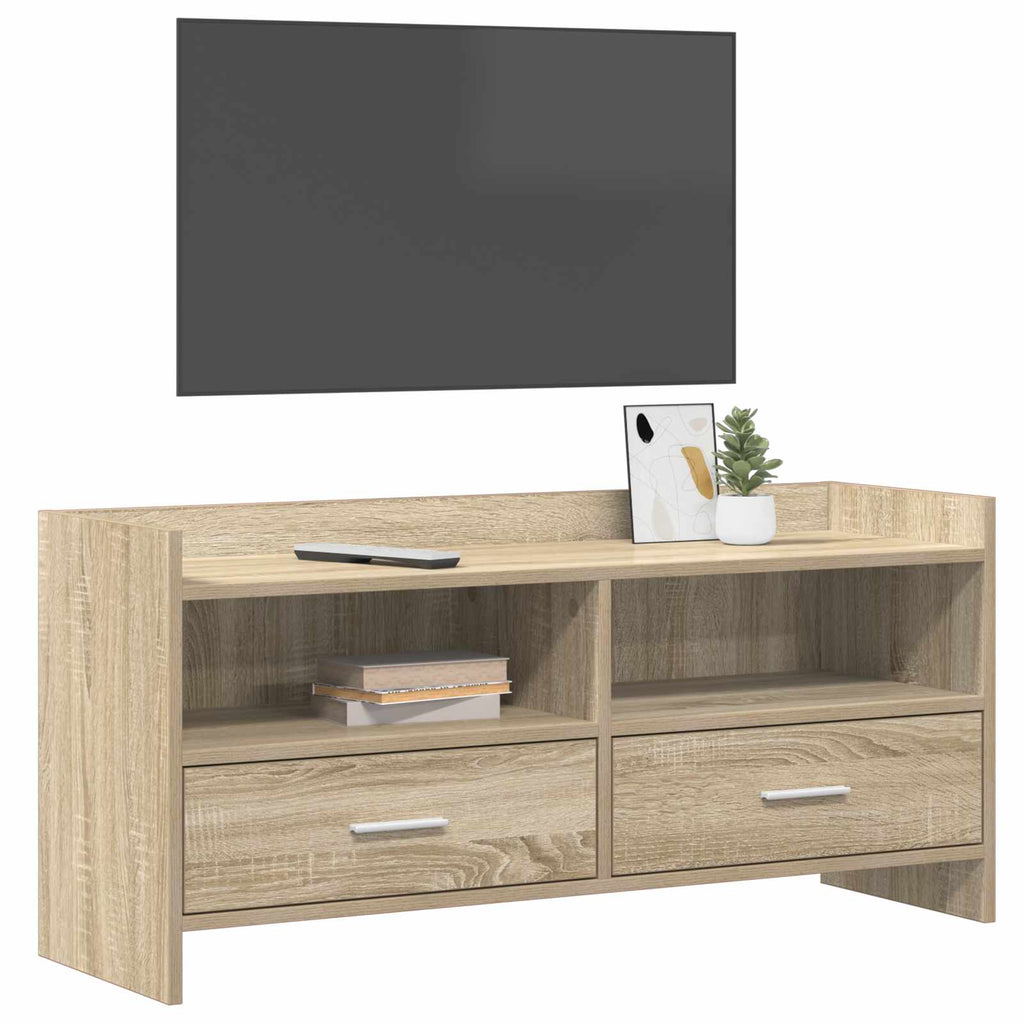 vidaXL Szafka pod telewizor 100 x 33 x 47 cm dąb Sonoma