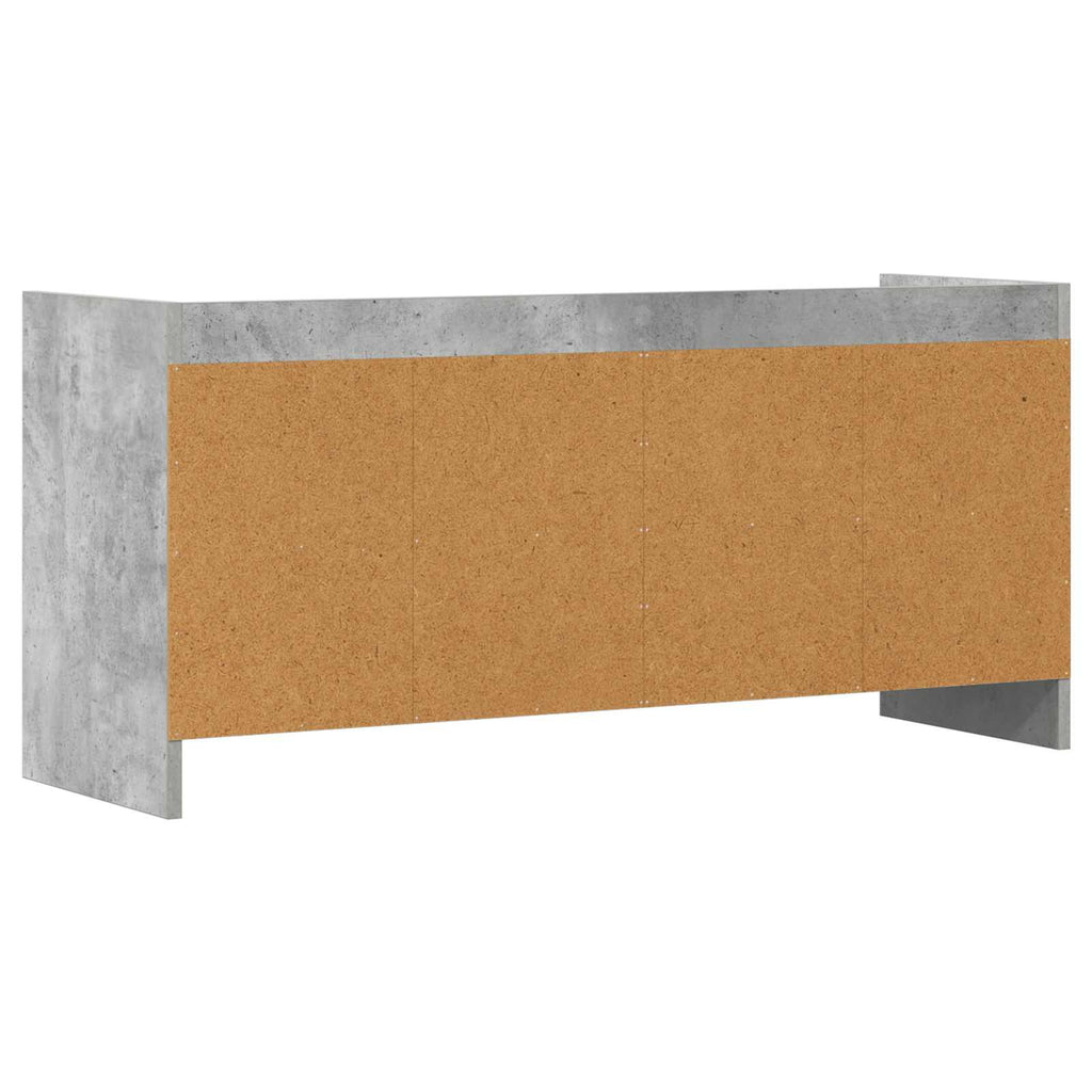 vidaXL Szafka pod telewizor 100 x 33 x 47 cm Betonowy szary