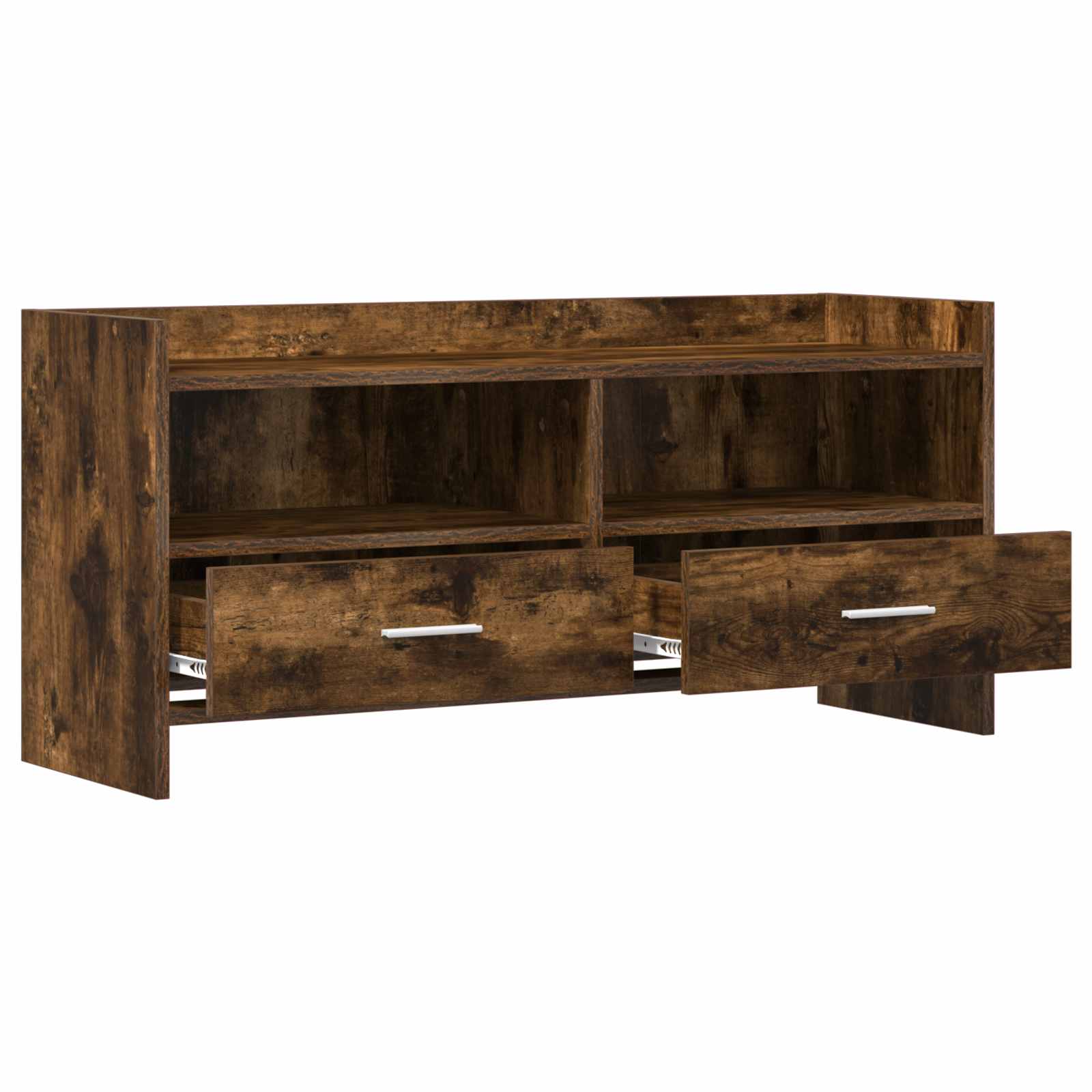 vidaXL Szafka pod telewizor 100 x 33 x 47 cm Dąb wędzony