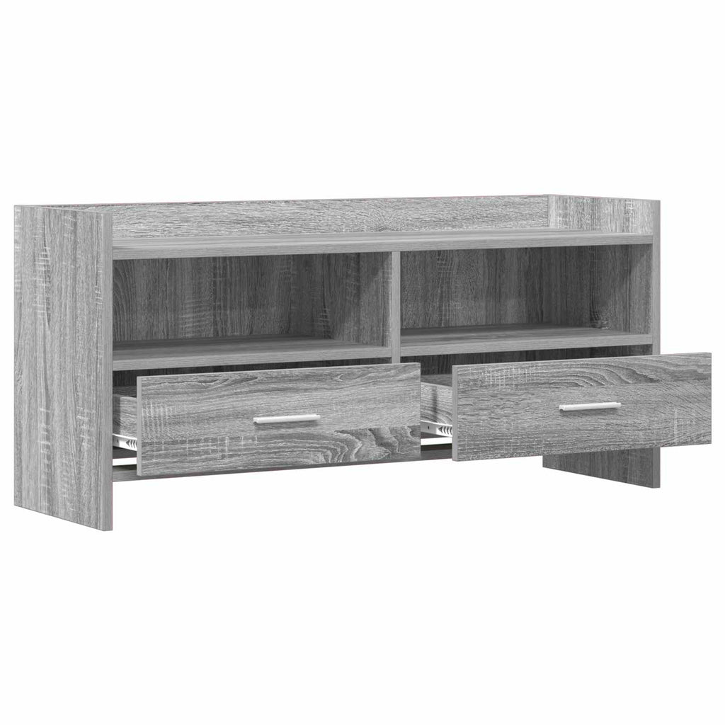 vidaXL Szafka pod telewizor 100 x 33 x 47 cm Szary Sonoma