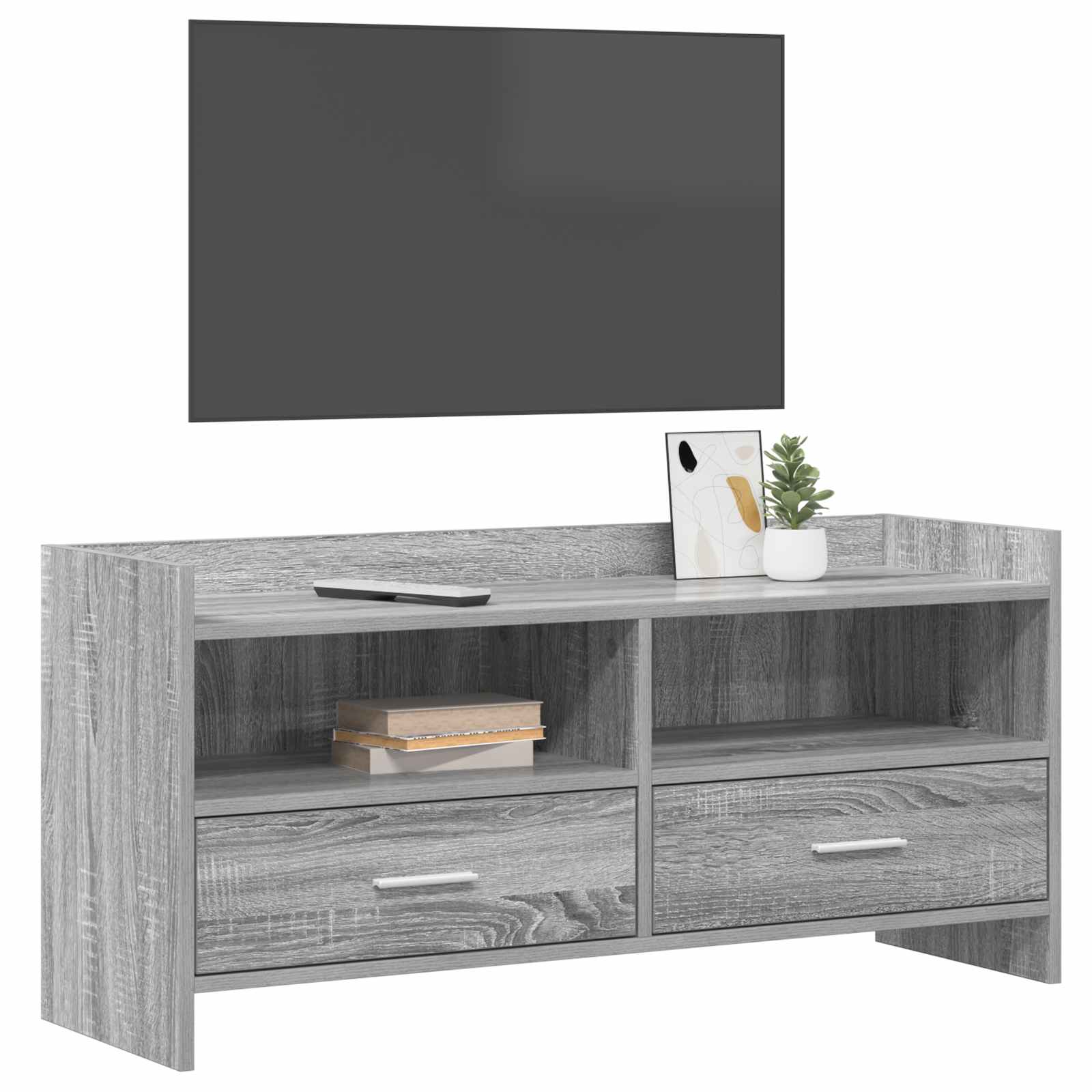 vidaXL Szafka pod telewizor 100 x 33 x 47 cm Szary Sonoma